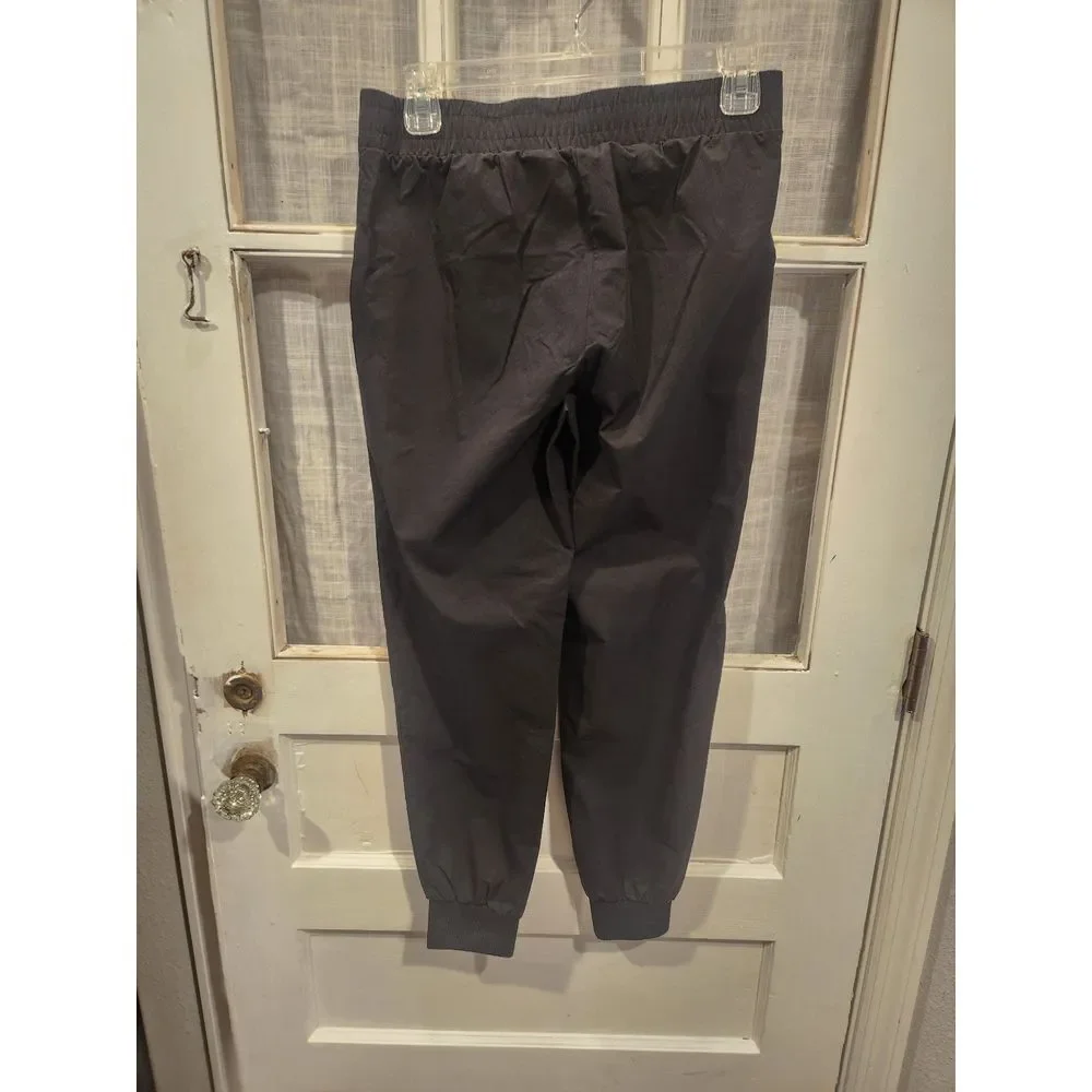 Retrology‎ Black Jogger Drawstring Pants Women's Size Small